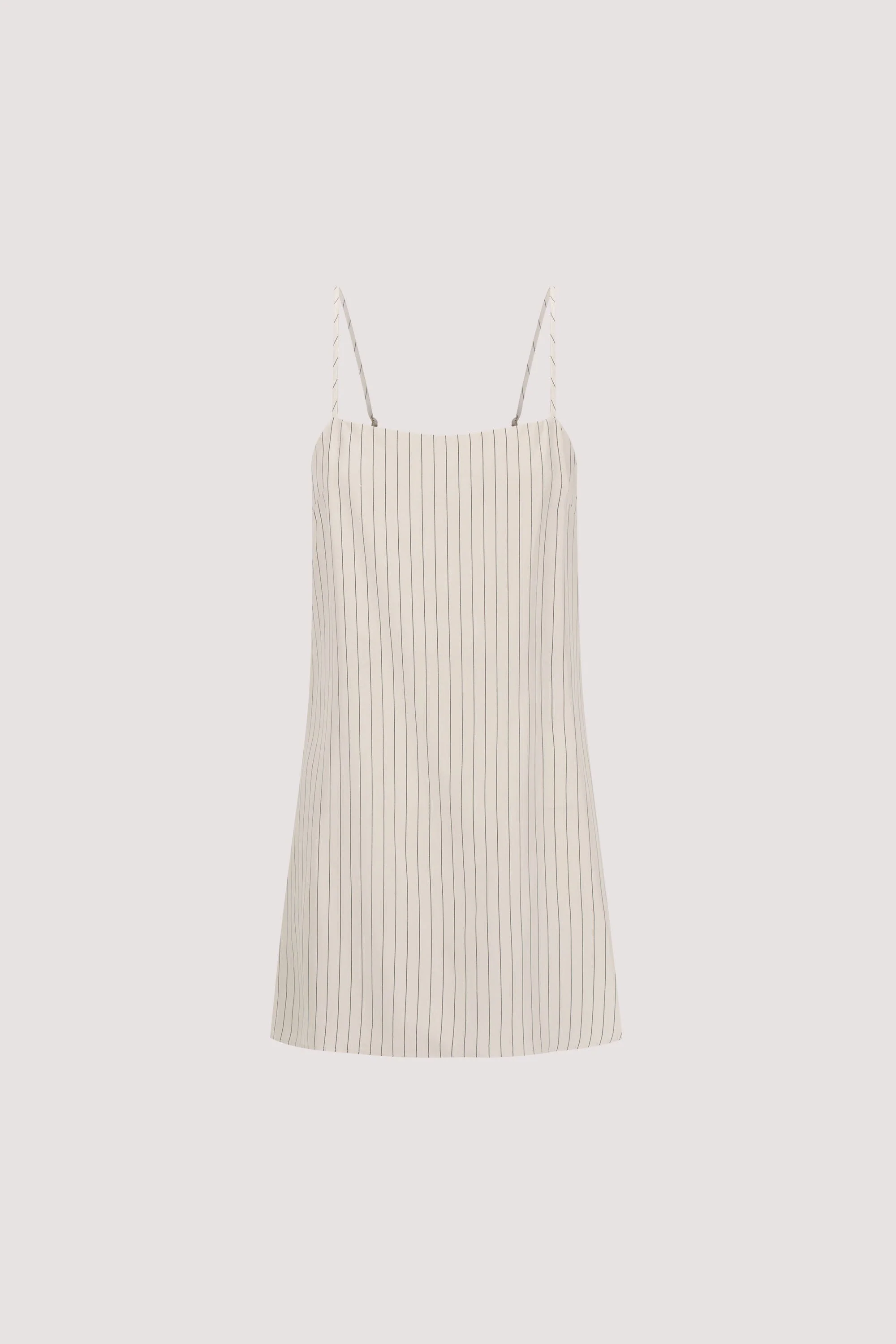 AMARA CREAM STRIPE CUPRO CAMI TOP - Image 10