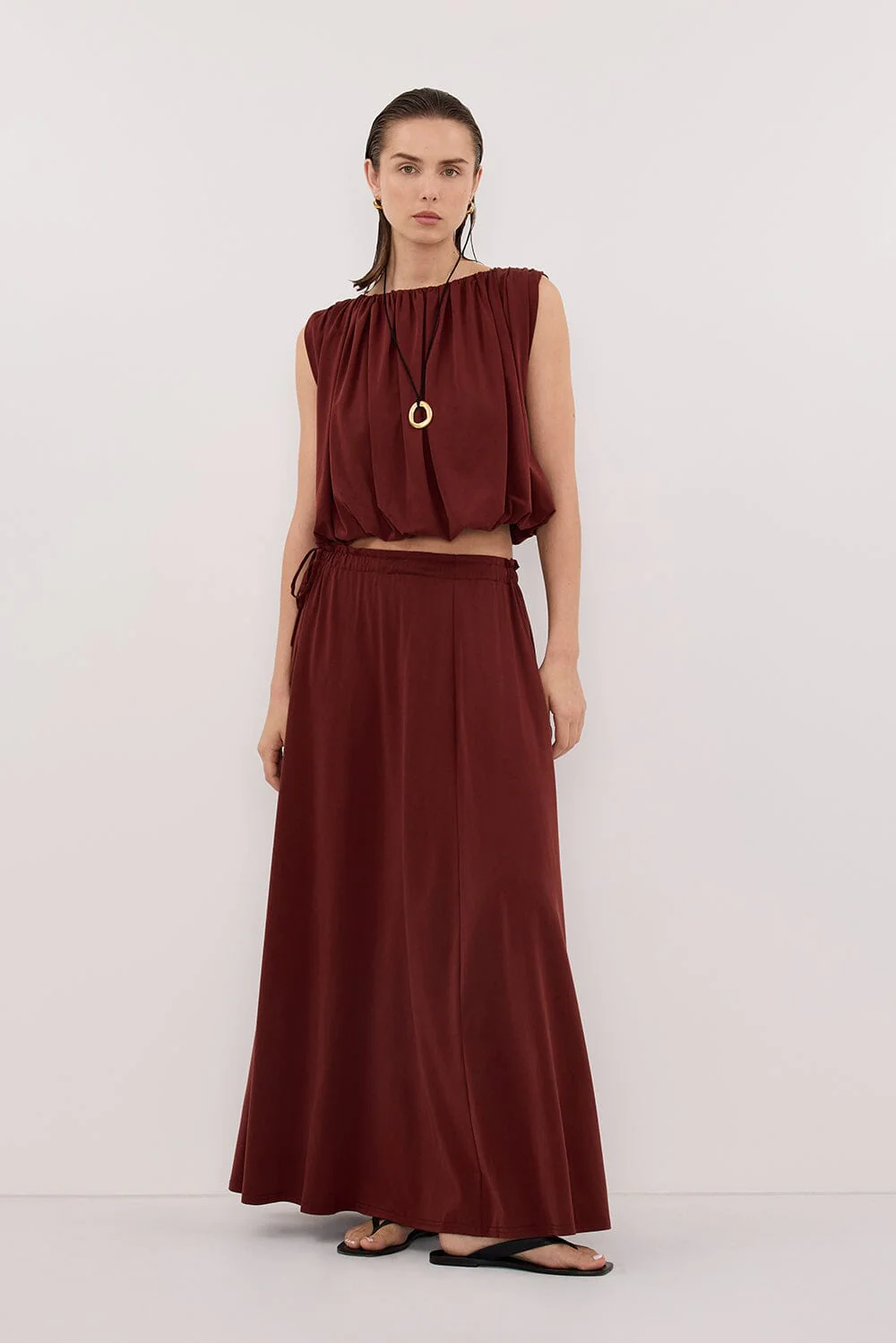 AVA SAHARA SLEEVELESS MODAL BLEND TOP