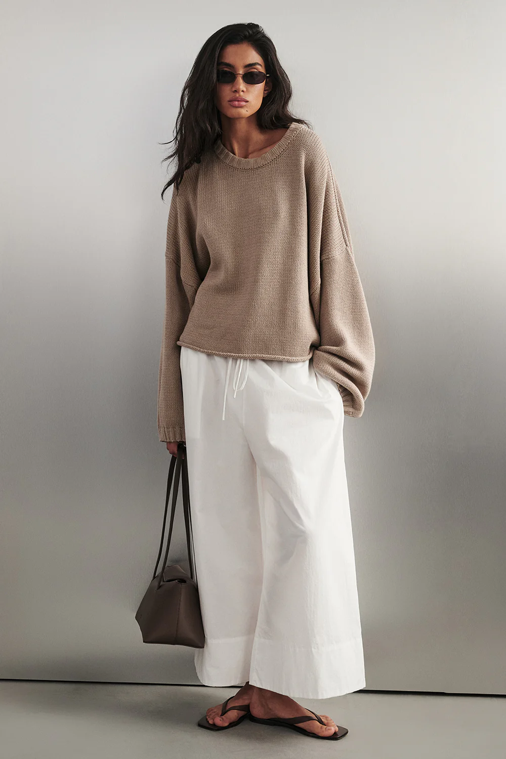 BAY TAUPE KNIT JUMPER - Image 2