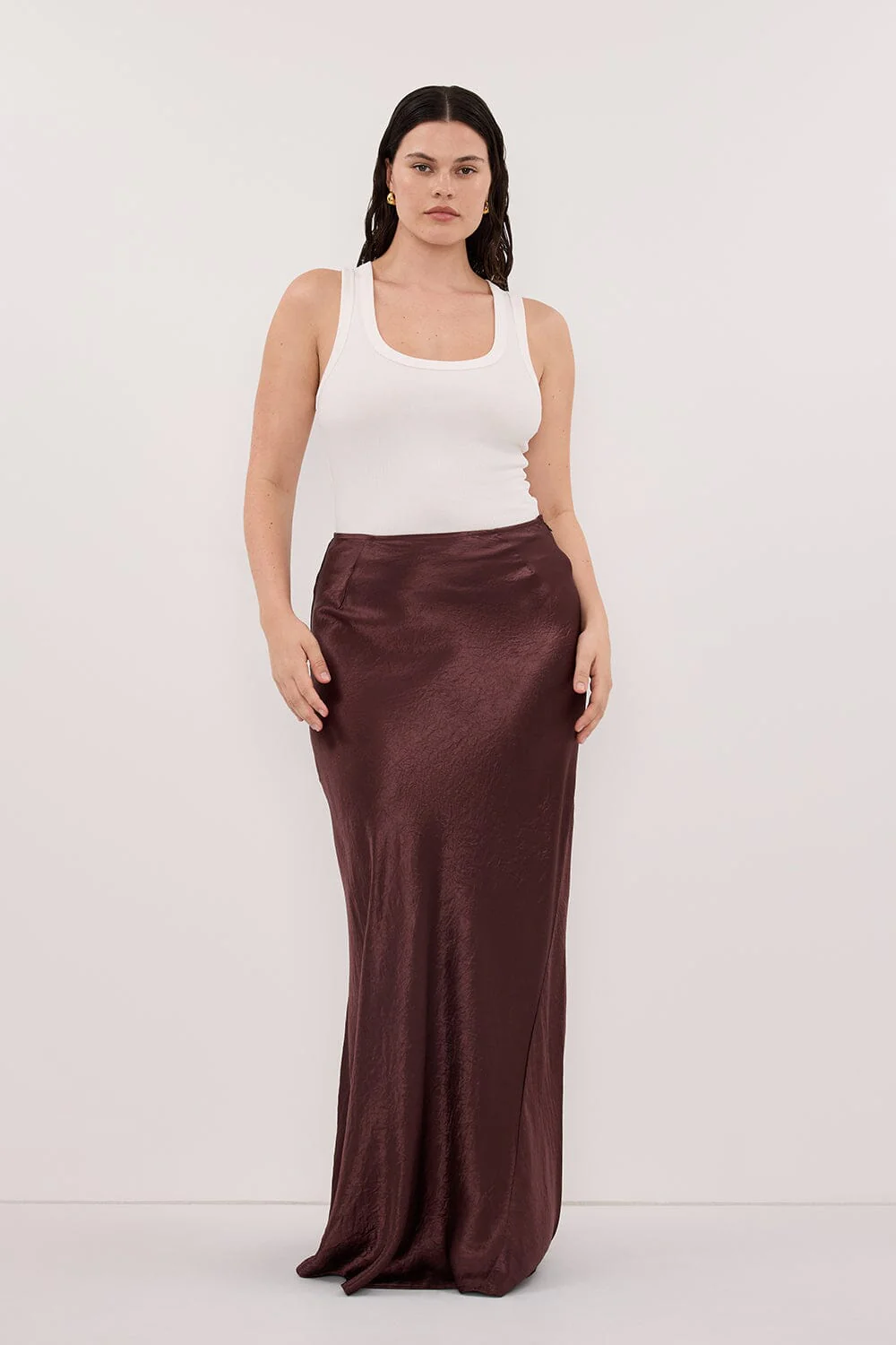 CLARA OFF WHITE SCOOP NECK TANK TOP - Image 6