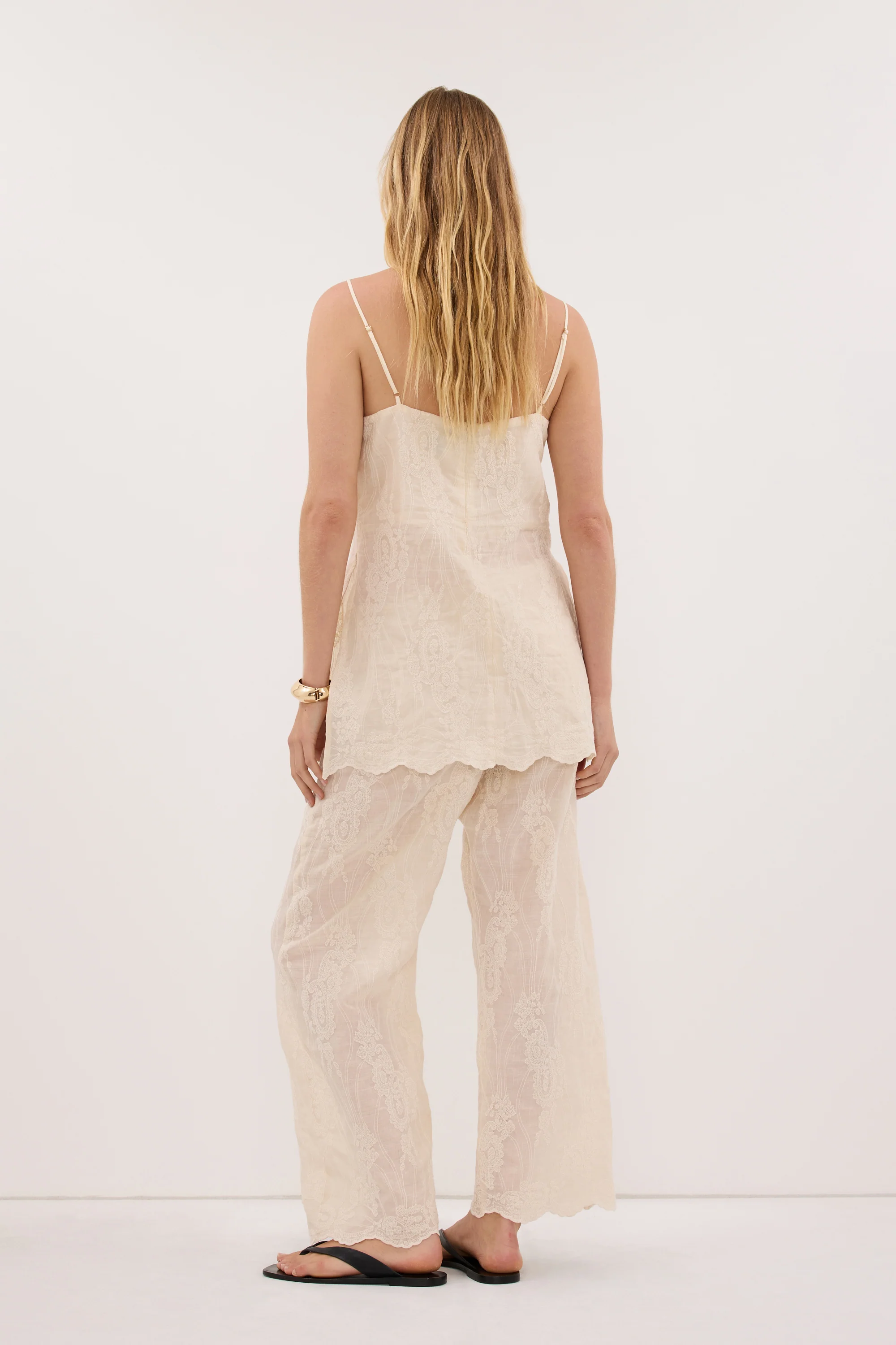 CORDELIA SANDSTONE RAMIE CAMI TOP - Image 4