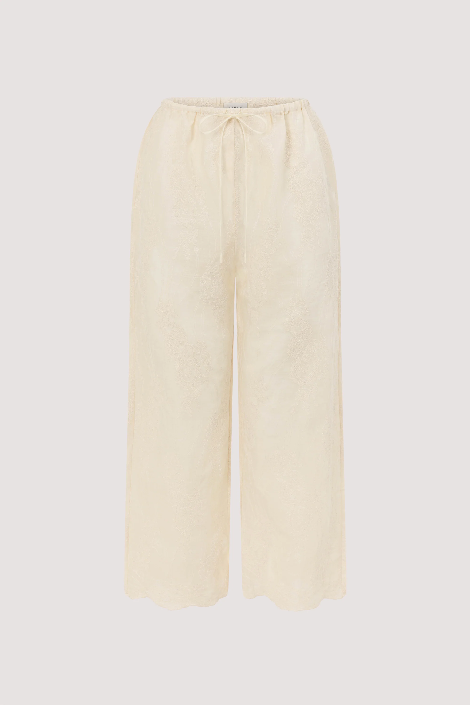 CORDELIA SANDSTONE CROPPED RAMIE PANT - Image 10