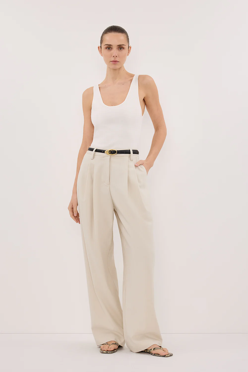 EDEN PLASTER TAILORED PANT