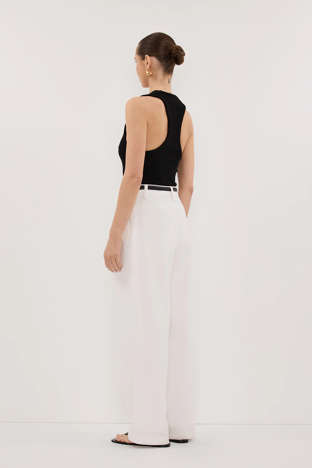 EDEN WHITE TAILORED PANT - Image 4