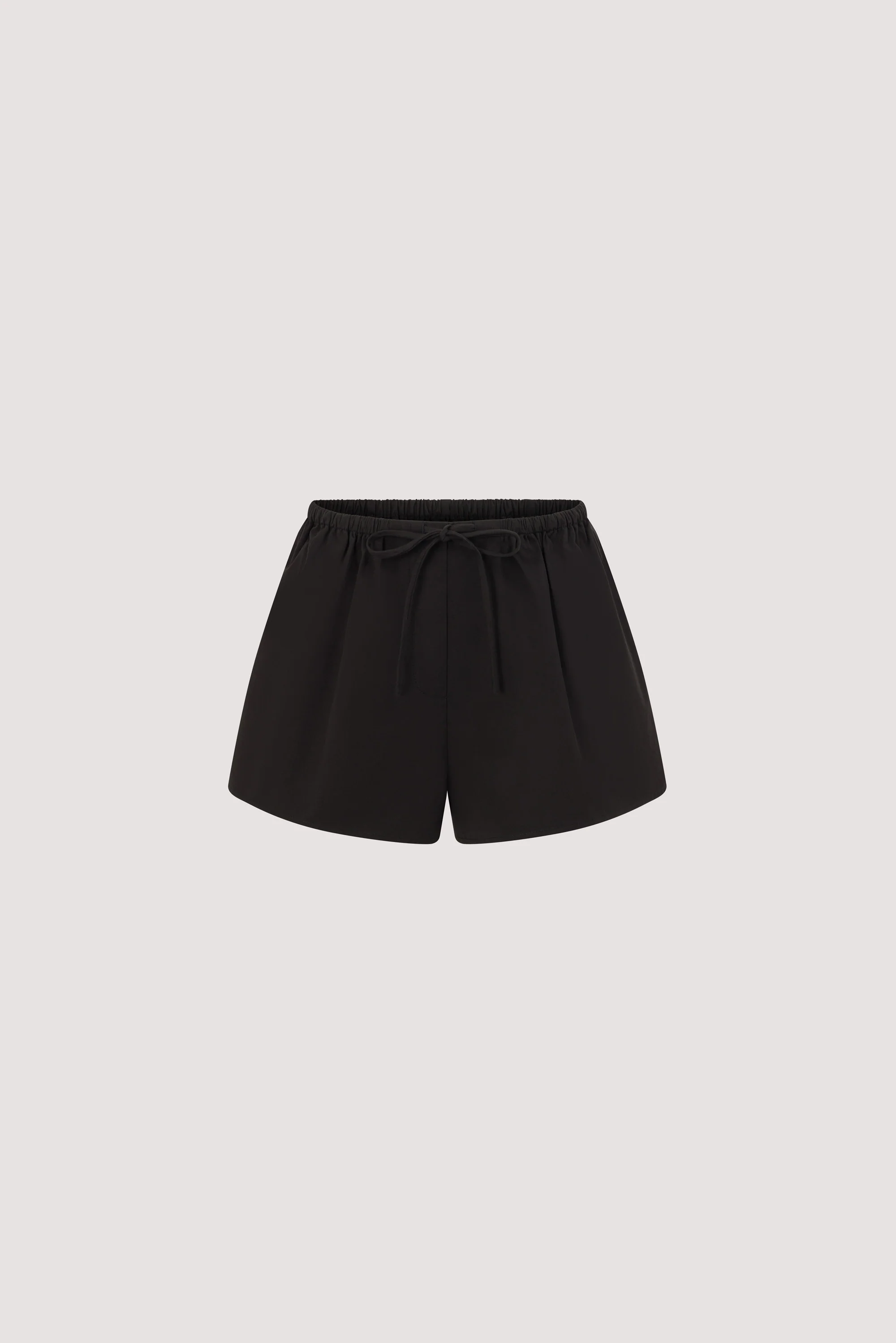 EDENA BLACK COTTON SHORT - Image 7