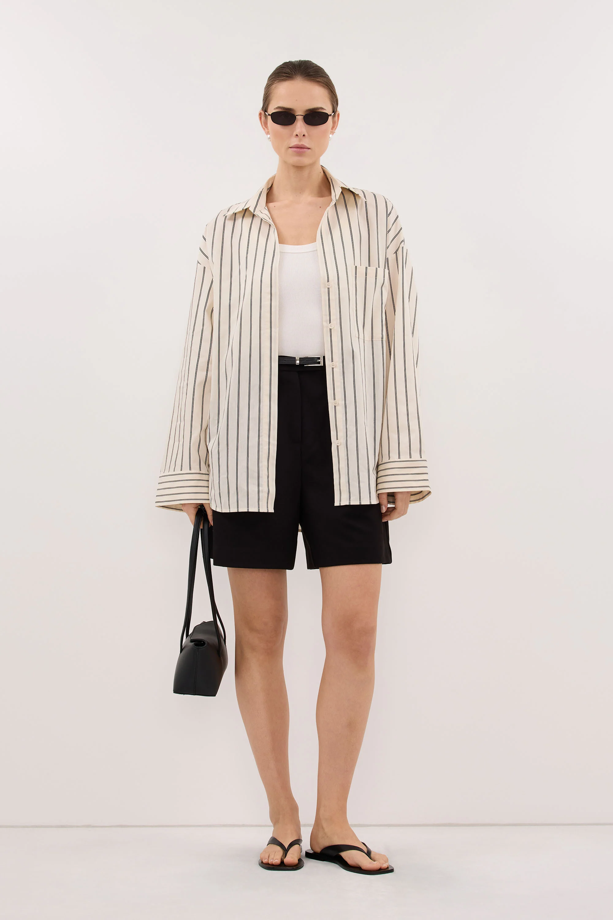 FABLE CREAM SILK BLEND SHIRT - Image 3