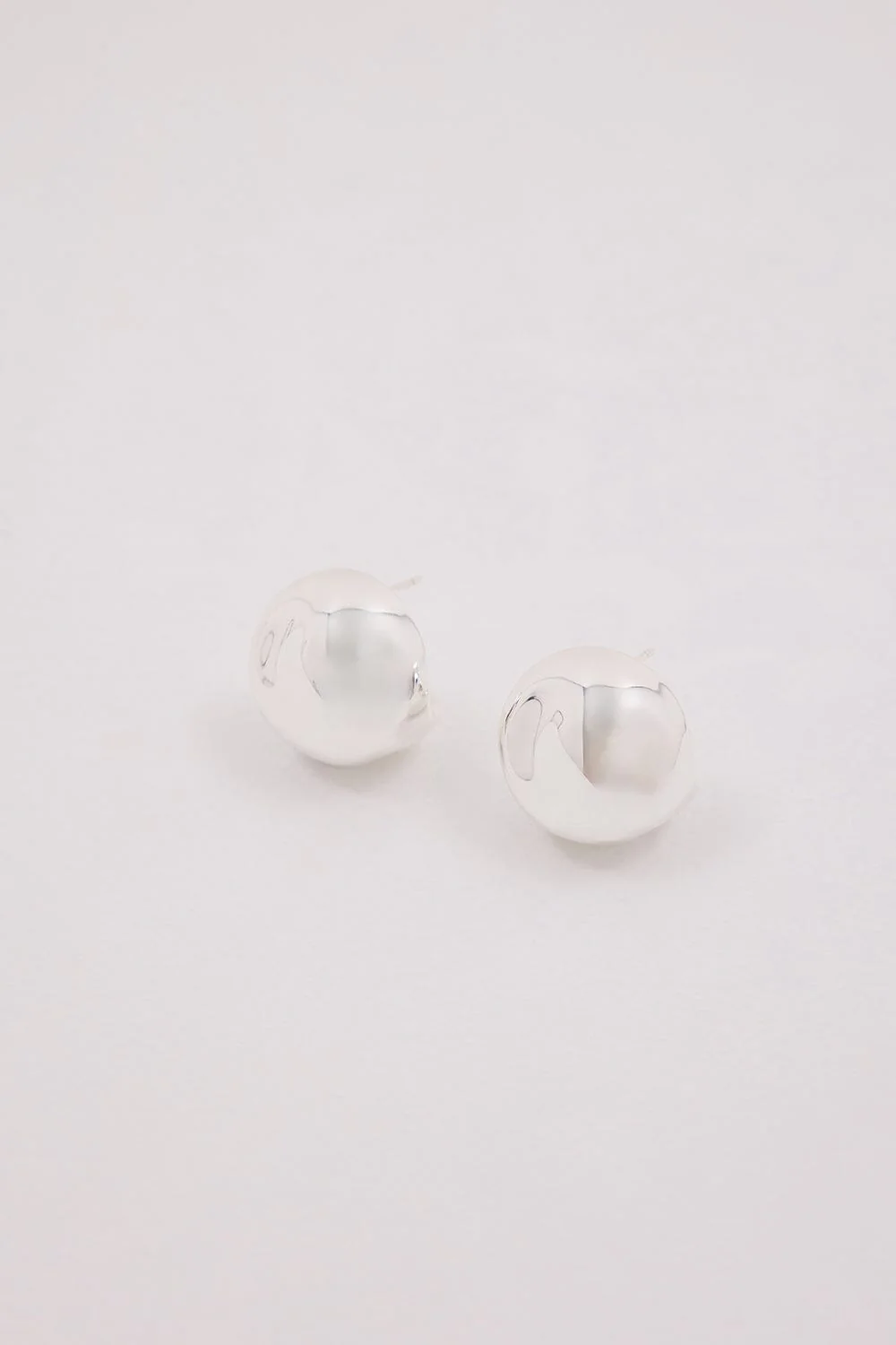 F+H SILVER STATEMENT BALL STUDS