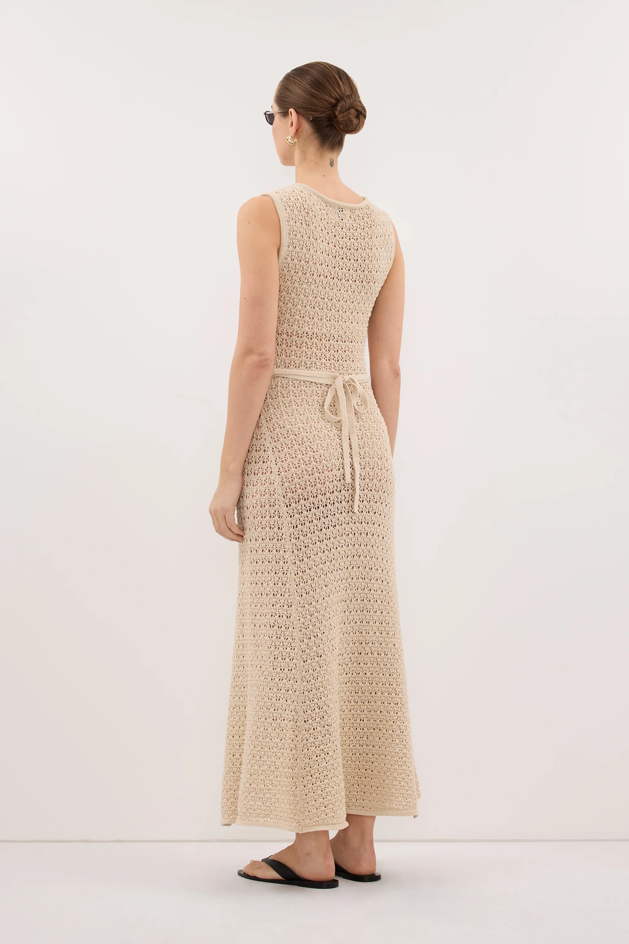 HALO NATURAL KNIT MAXI DRESS - Image 5