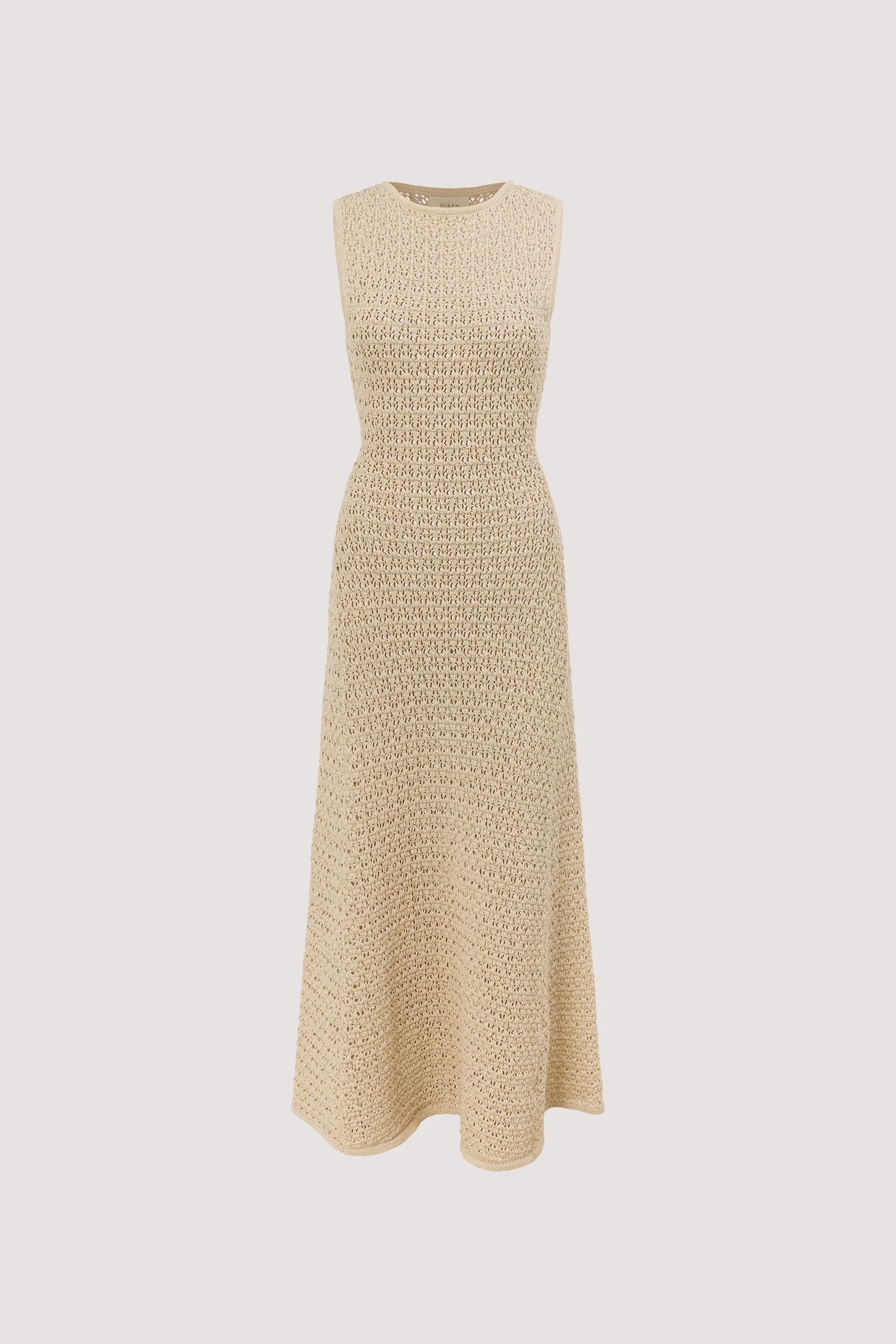 HALO NATURAL KNIT MAXI DRESS - Image 7