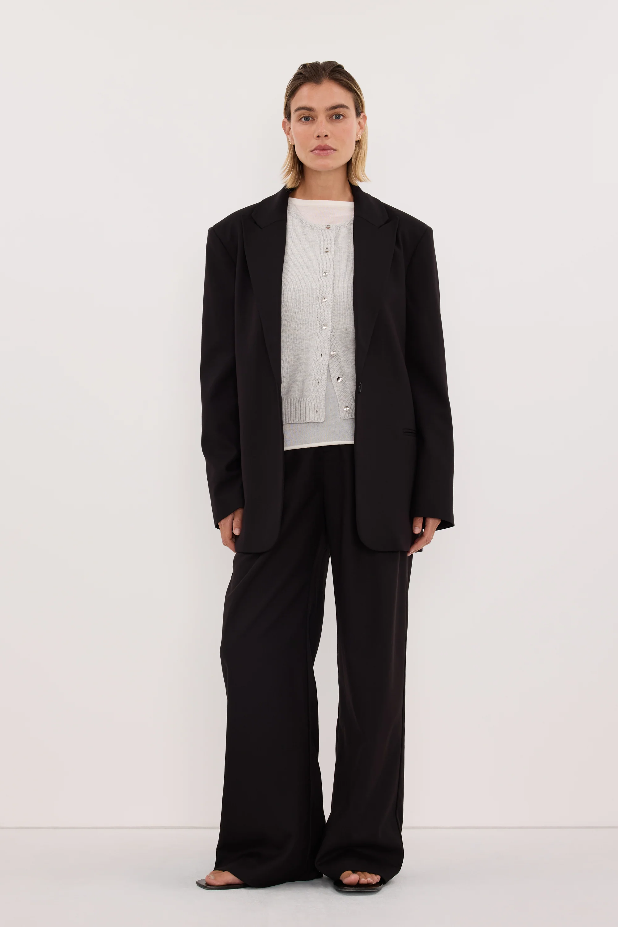 HARLEY BLACK STRAIGHT LEG PANT - Image 5