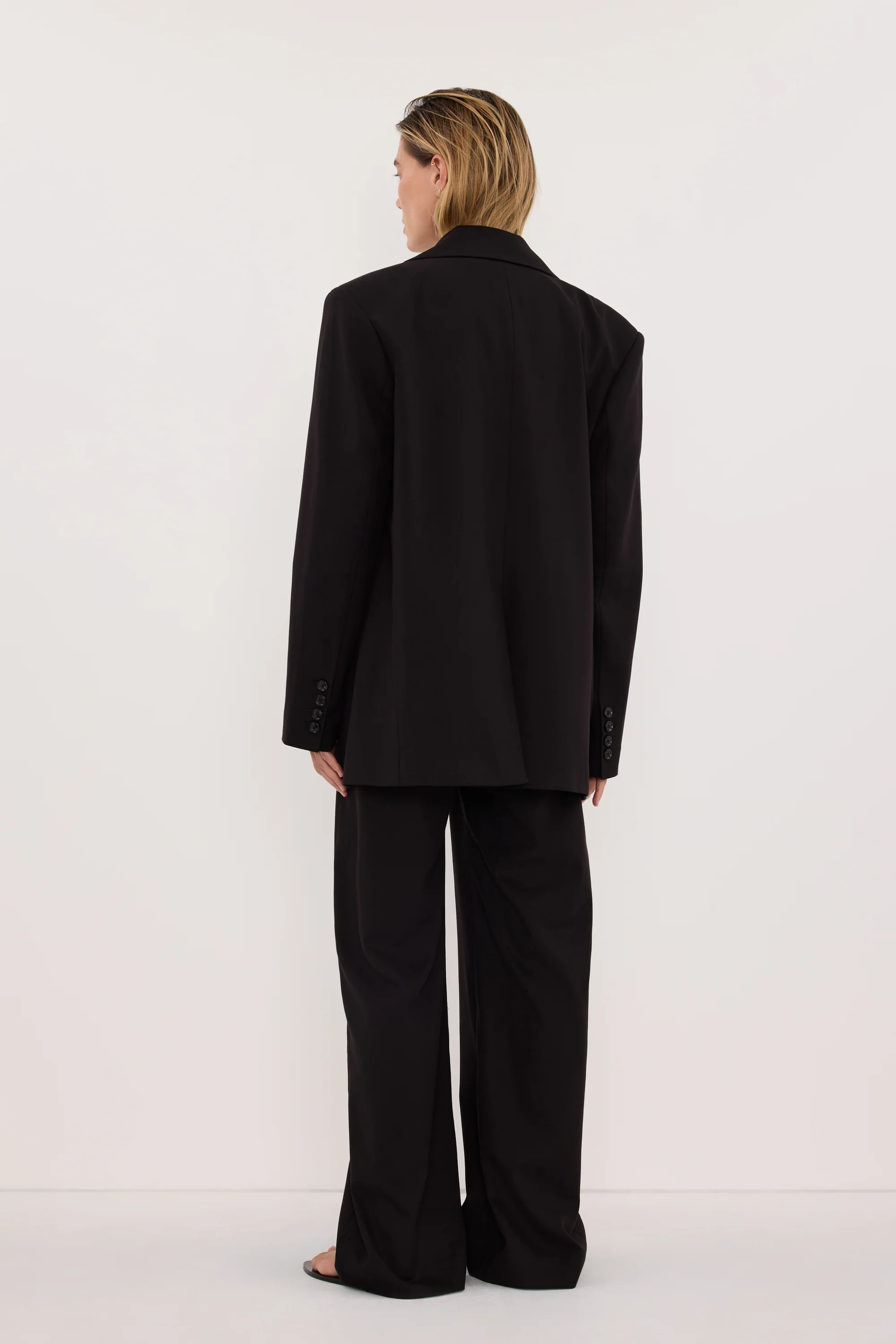HARLEY BLACK STRAIGHT LEG PANT - Image 6