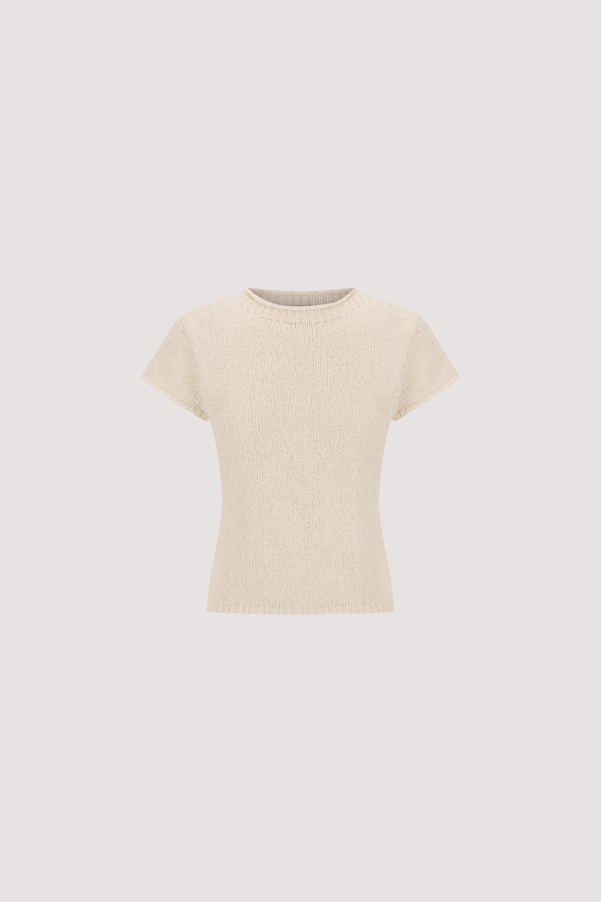 LEO SANDSTONE KNIT TOP - Image 5