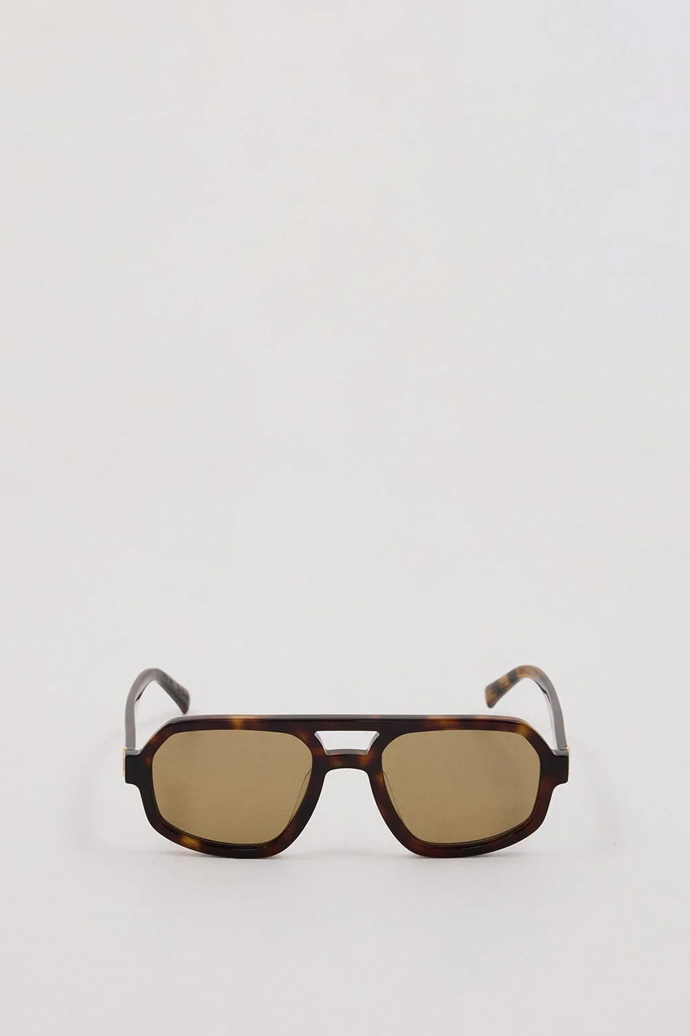 LUV LOU THE BANKS KHAKI SUNGLASSES