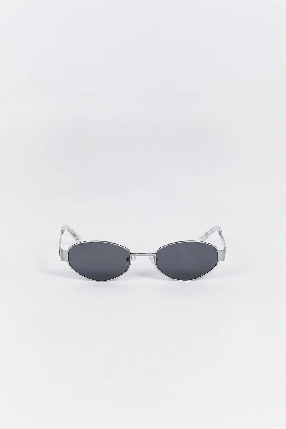 LUV LOU THE BOSTON SILVER SUNGLASSES