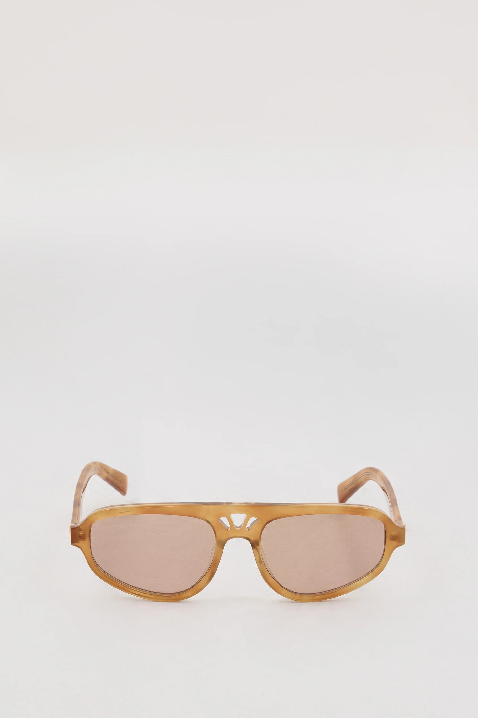 LUV LOU THE DAKOTA VINTAGE TORTOISE SUNGLASSES