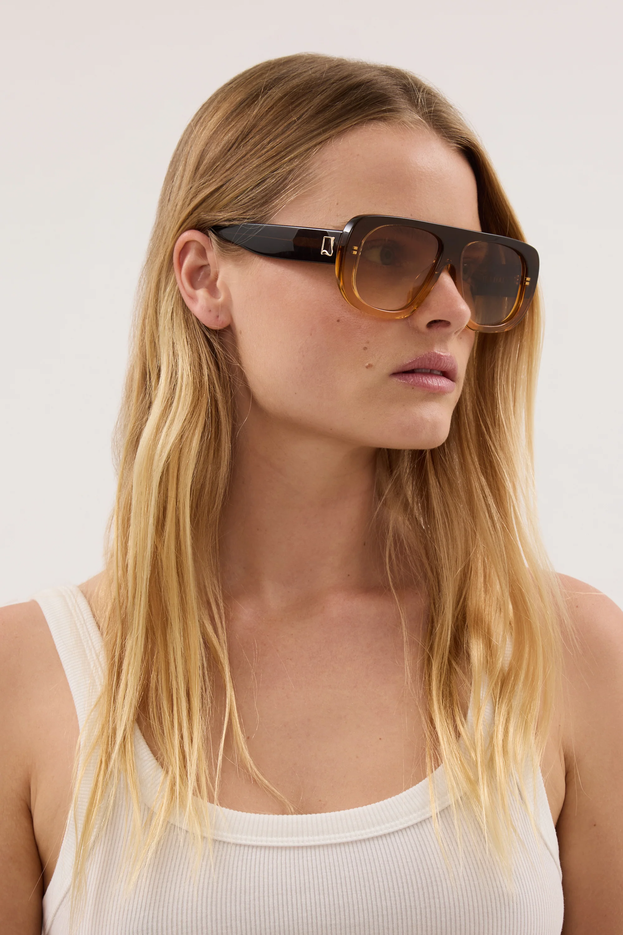 LUV LOU THE DIONNE CINNAMON SUNGLASSES - Image 2