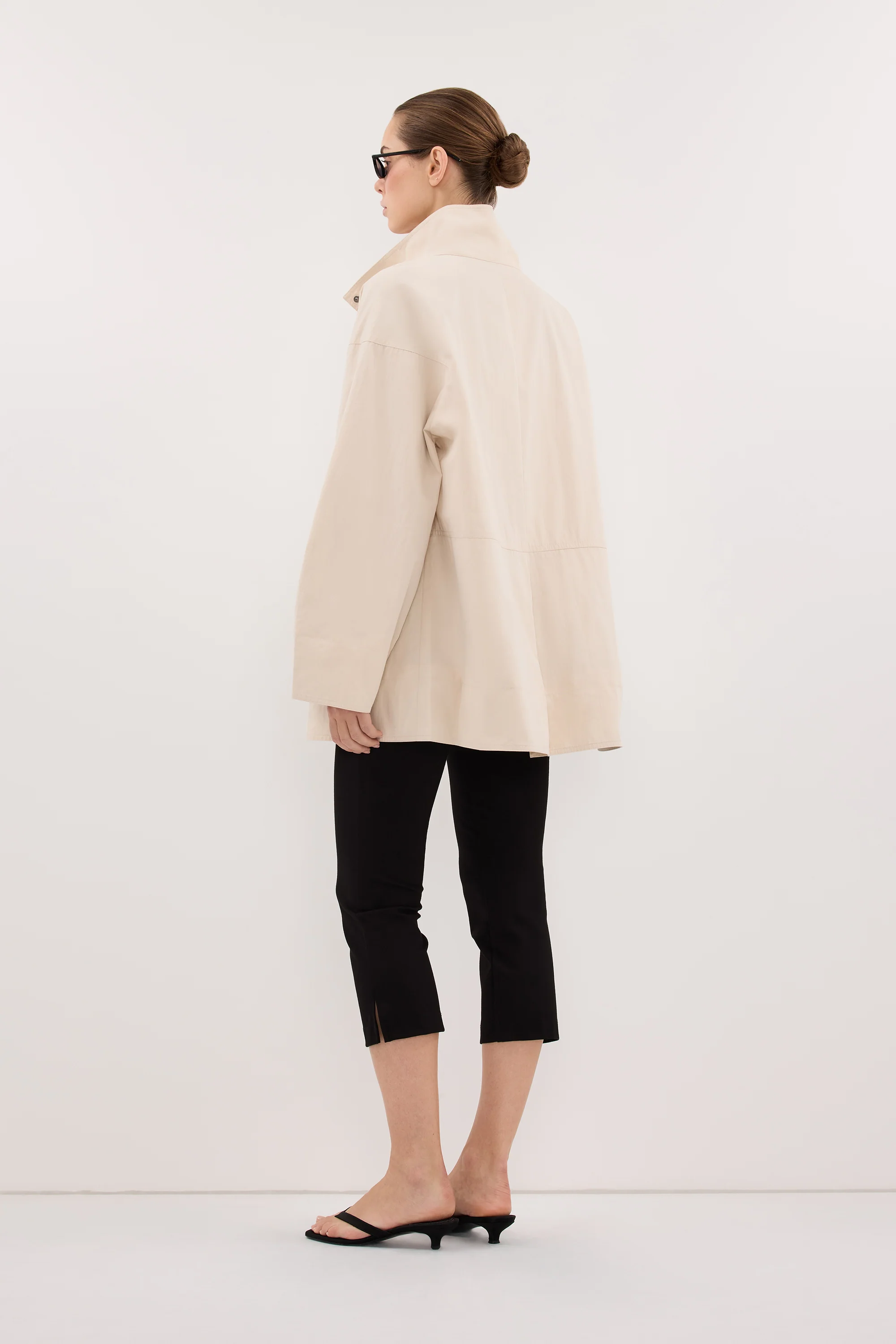 MARIS OYSTER MID LENGTH JACKET - Image 4