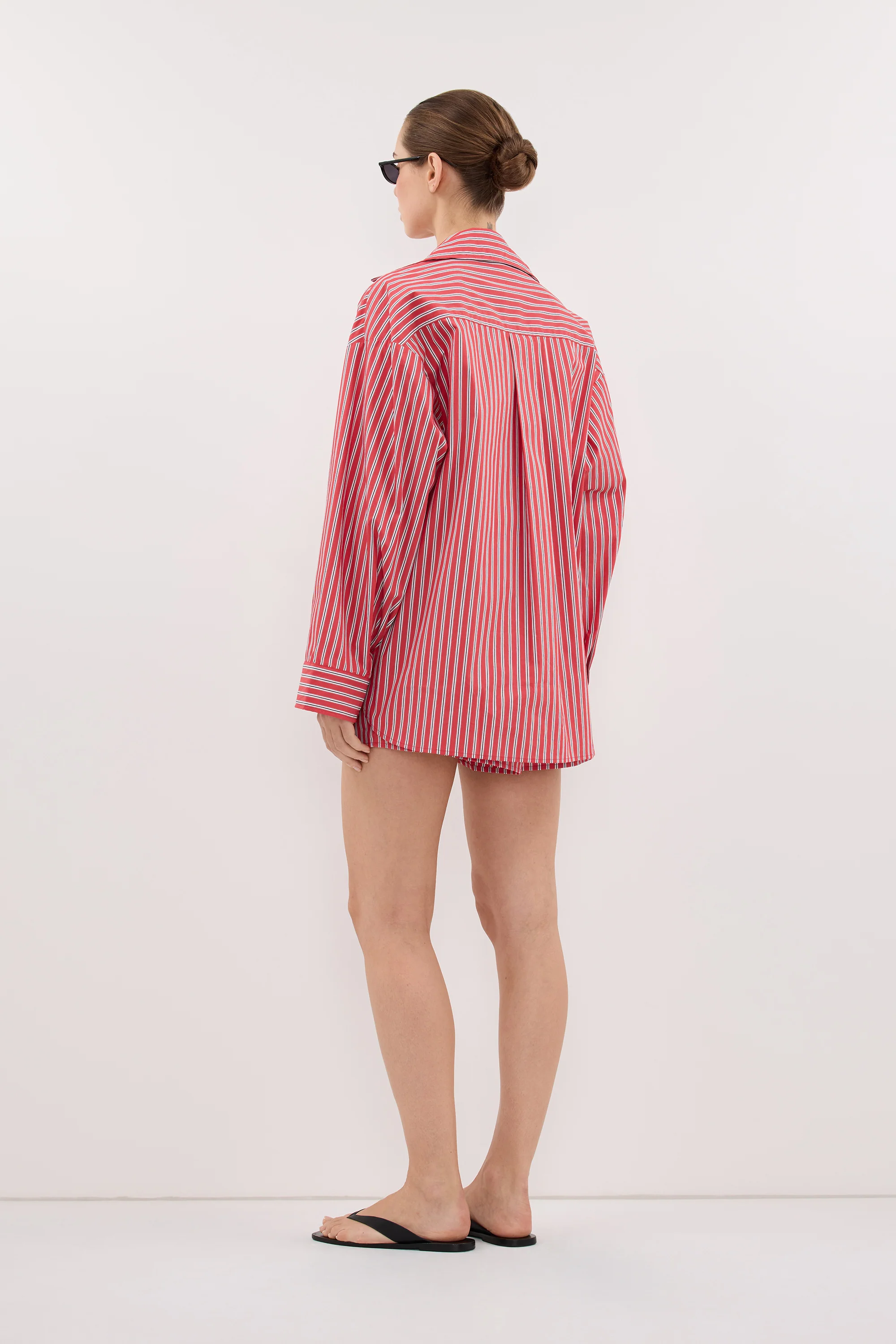 MISHA RED STRIPE SHIRT - Image 7