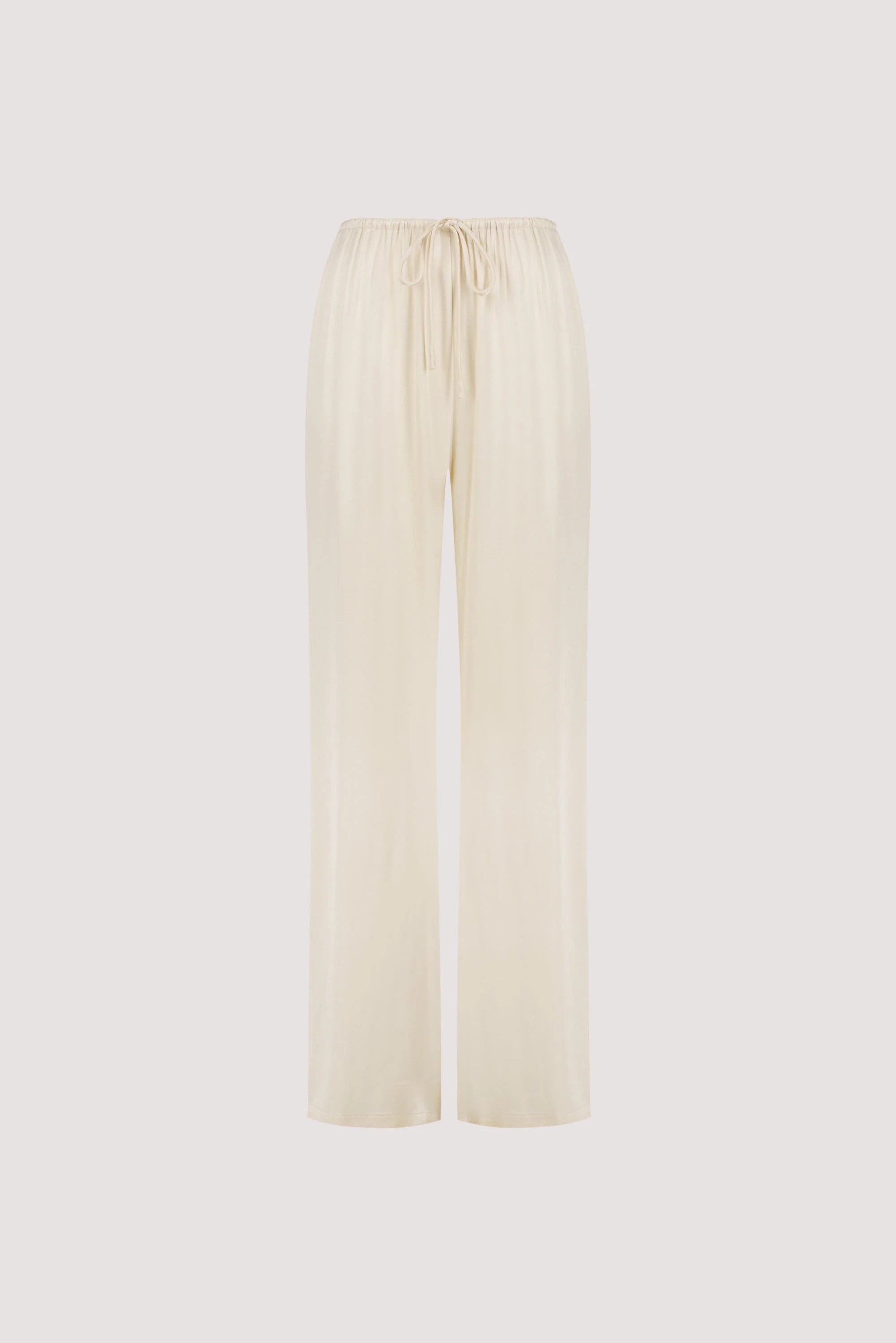 MYA CREAM SATIN PANT - Image 5