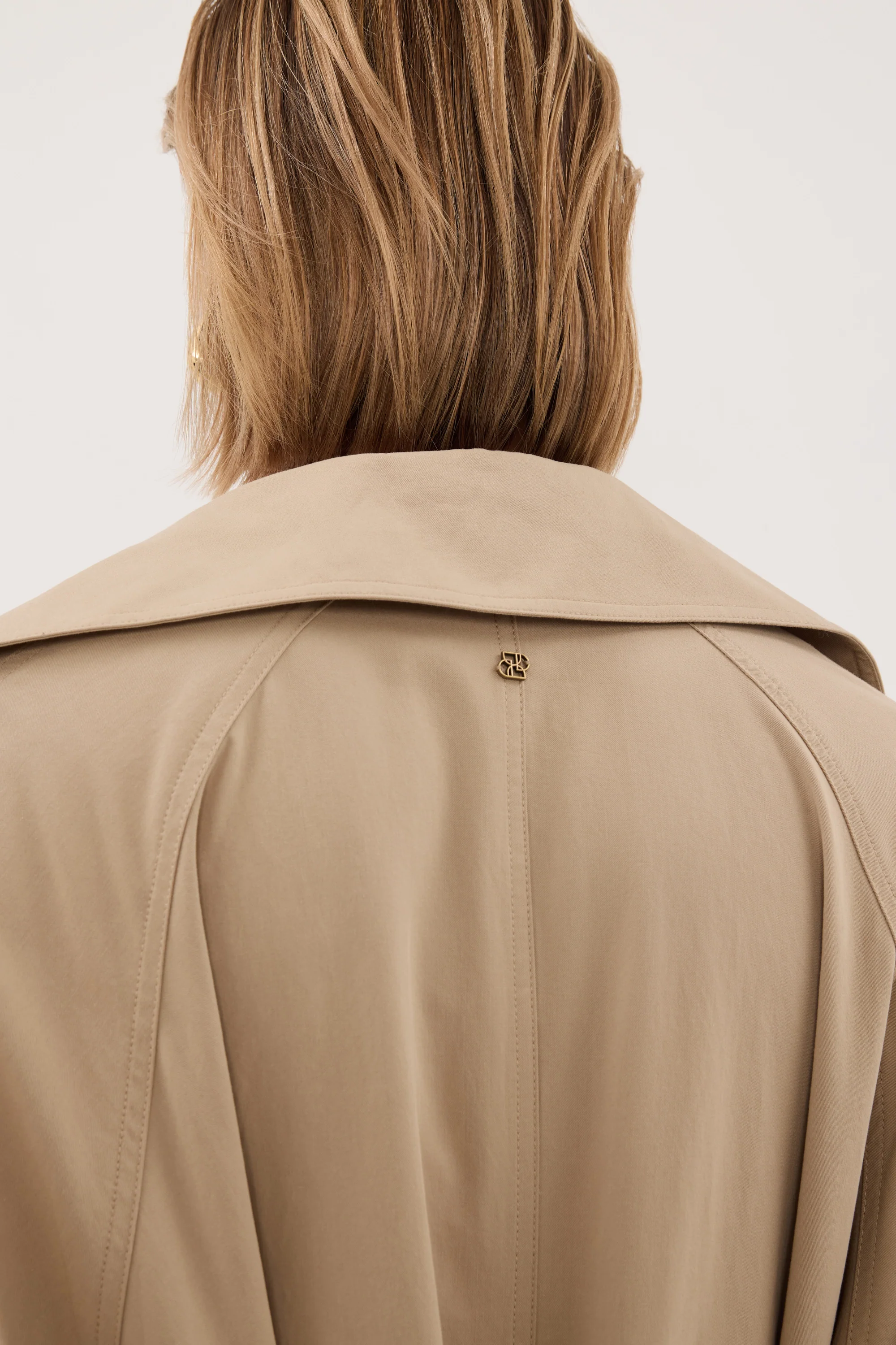 NINA STONE LIGHTWEIGHT TRENCH COAT - Image 6