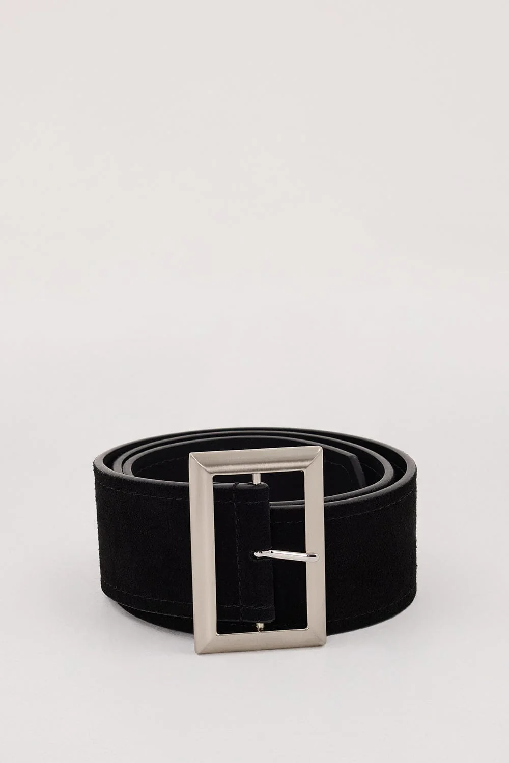 NOAH THE LABEL BLACK SUEDE BELT