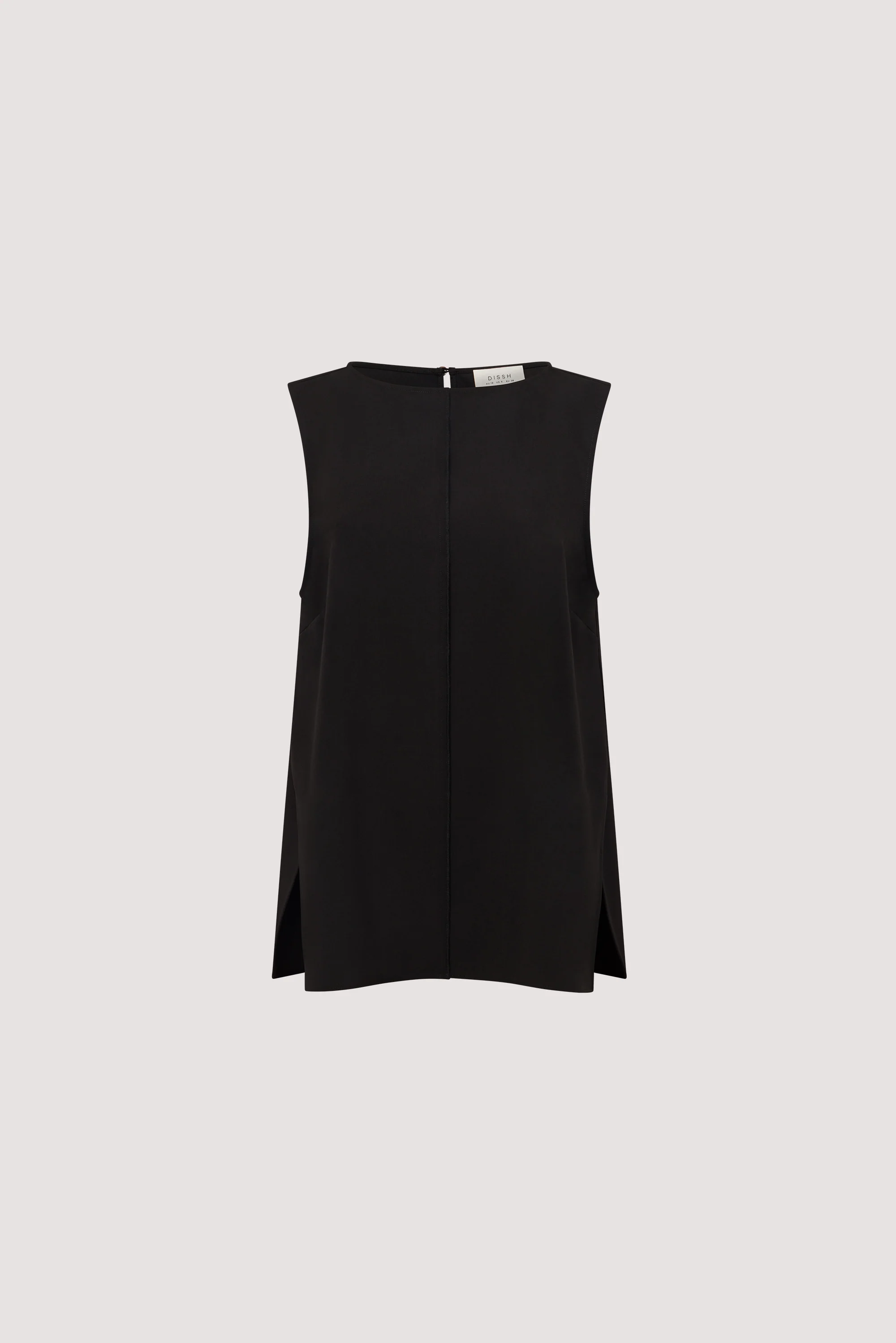 PARKER BLACK BOAT NECK TUNIC TOP - Image 6