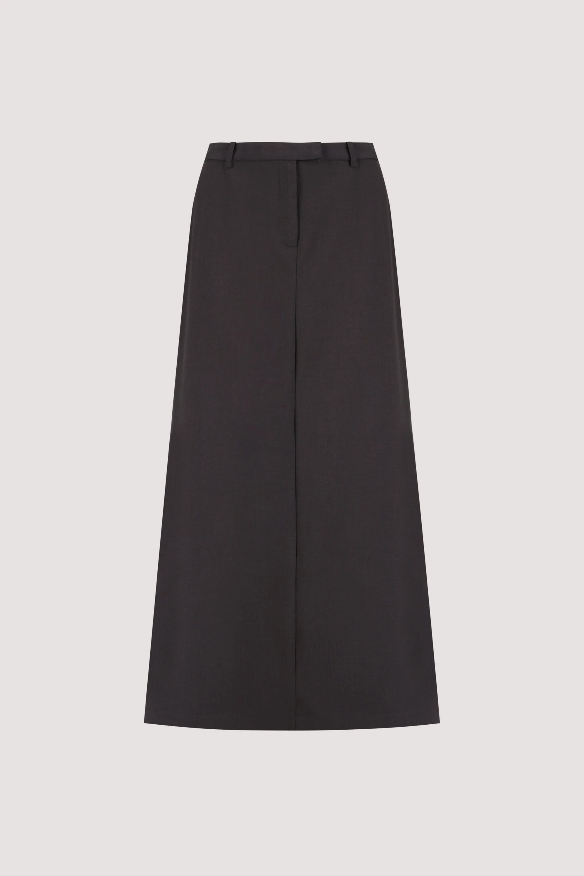 PARKER GREY TAILORED MAXI SKIRT - Image 7