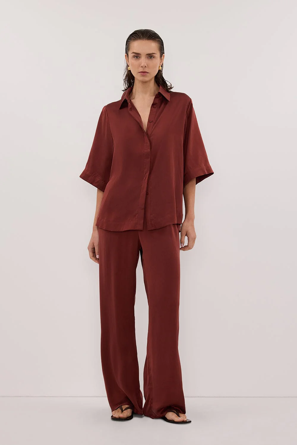PERCY SAHARA SILK SHIRT