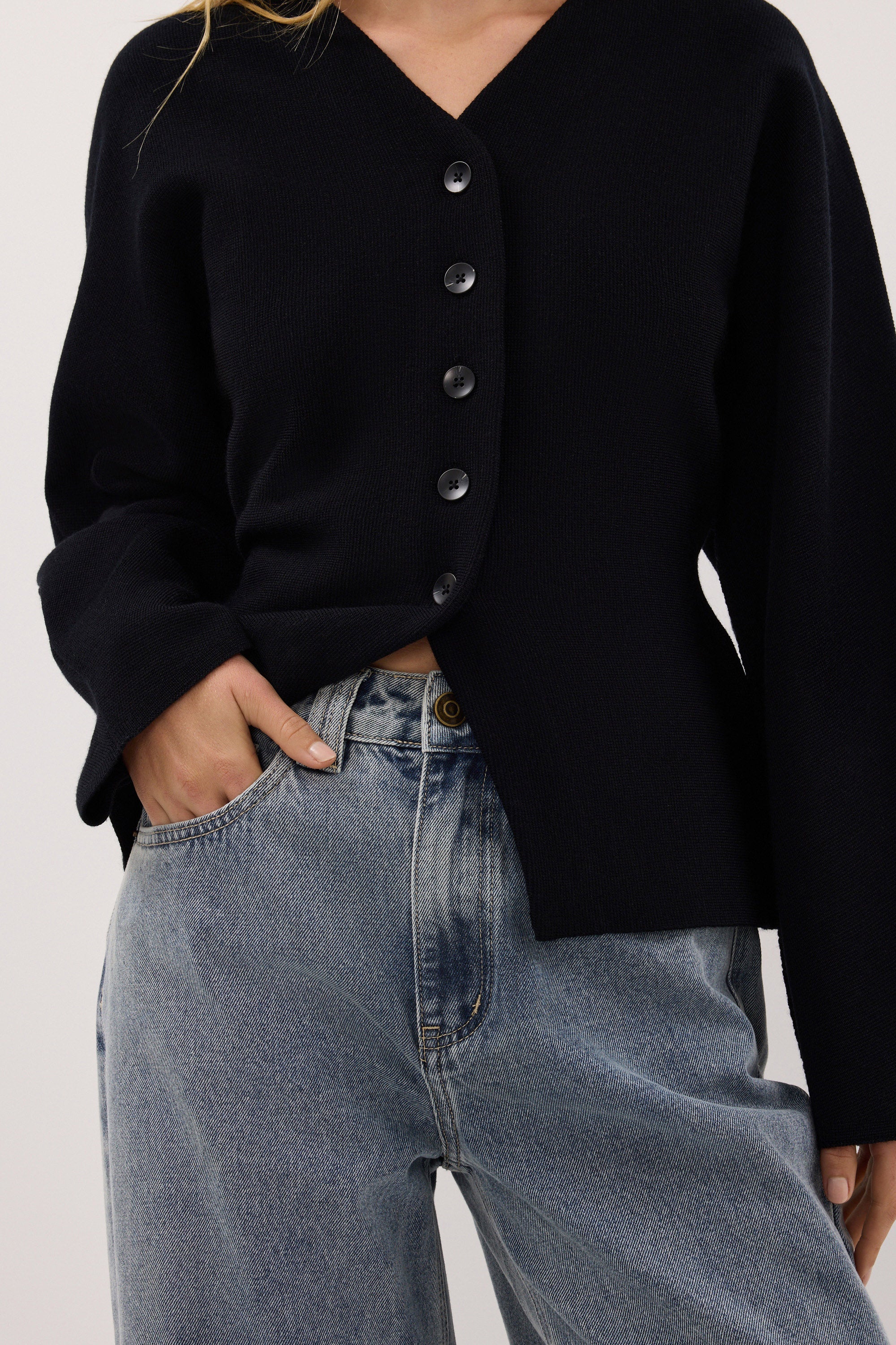REAGAN 2.0 LIGHT BLUE TALL SLOUCHY JEAN - Image 5