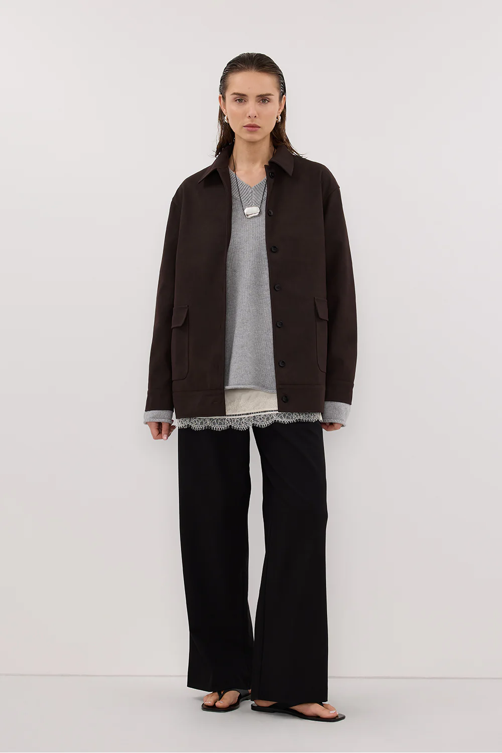 REMY BLACK TAILORED PANT