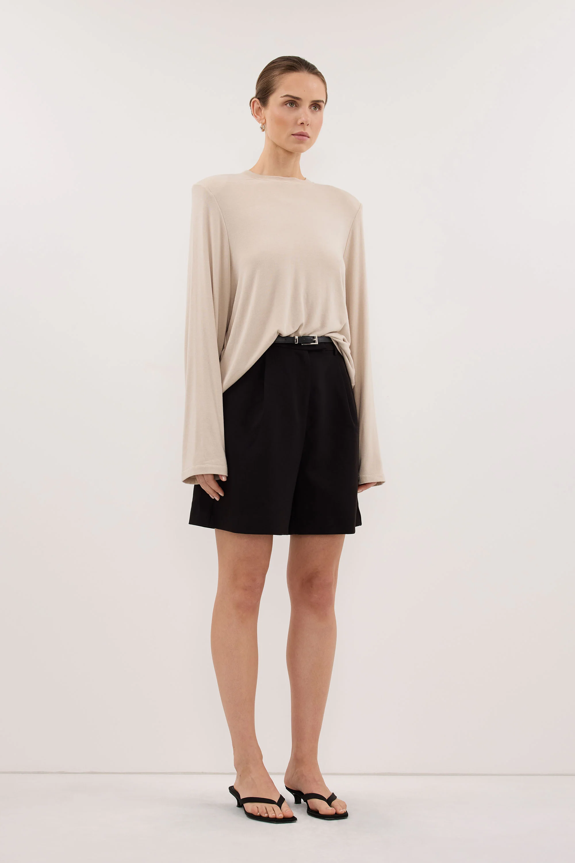 RENI STONE SHOULDER PAD TOP - Image 4