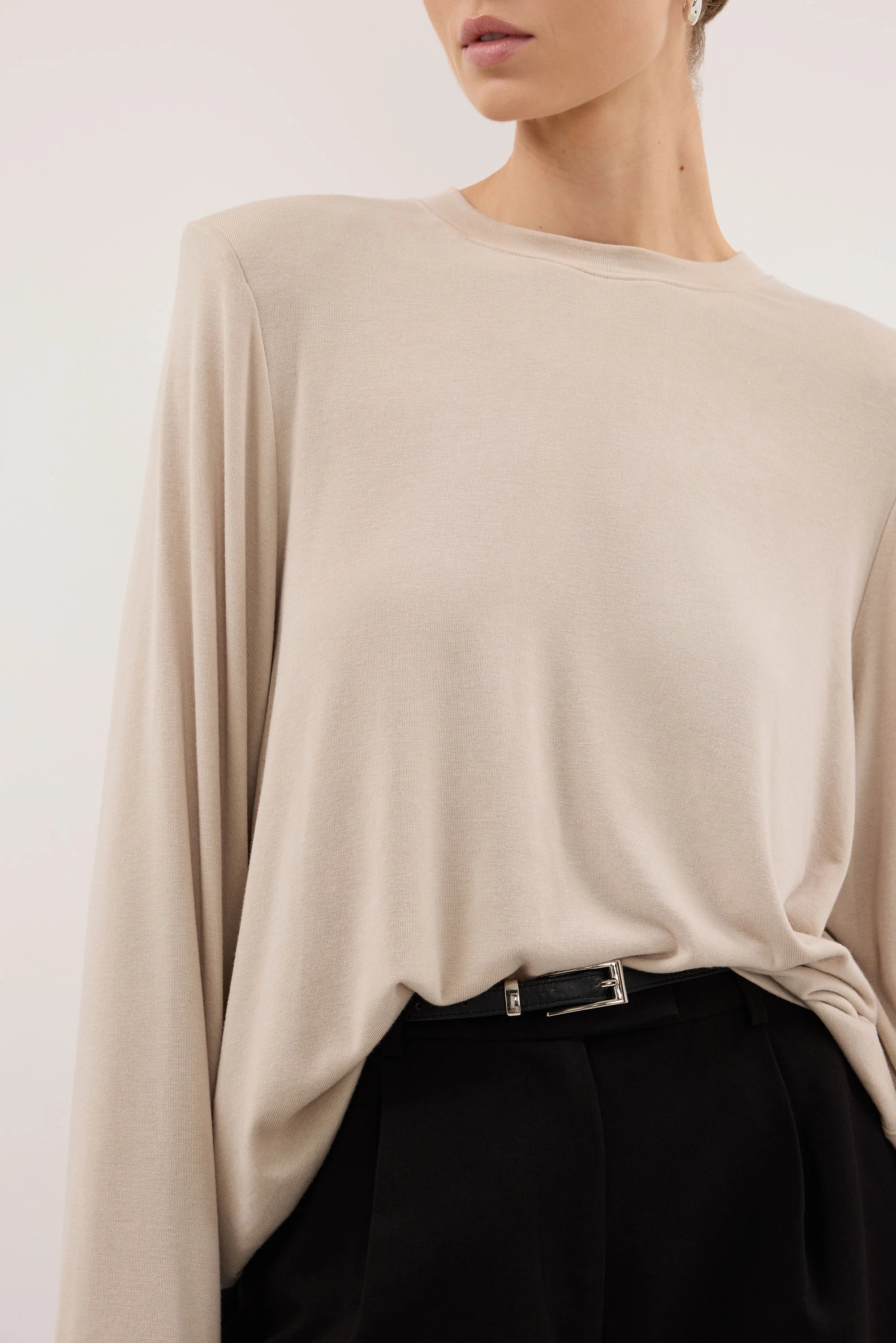 RENI STONE SHOULDER PAD TOP - Image 6