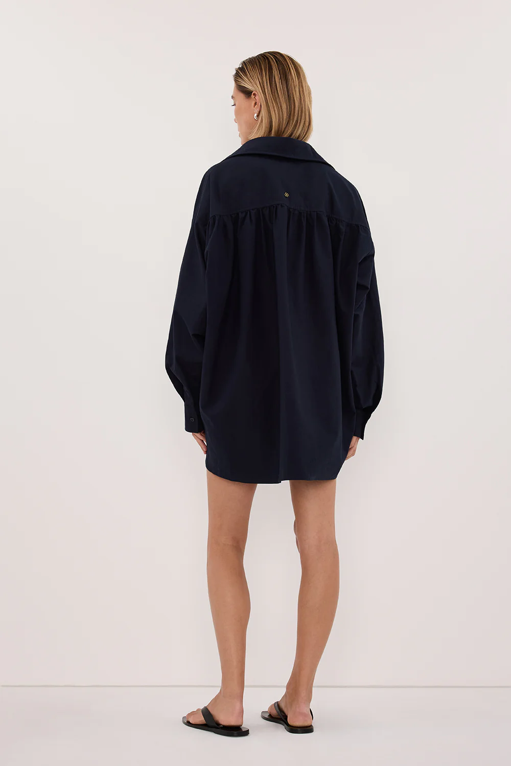 RHEA 2.0 INK OVERSIZED COTTON SHIRT - Image 6