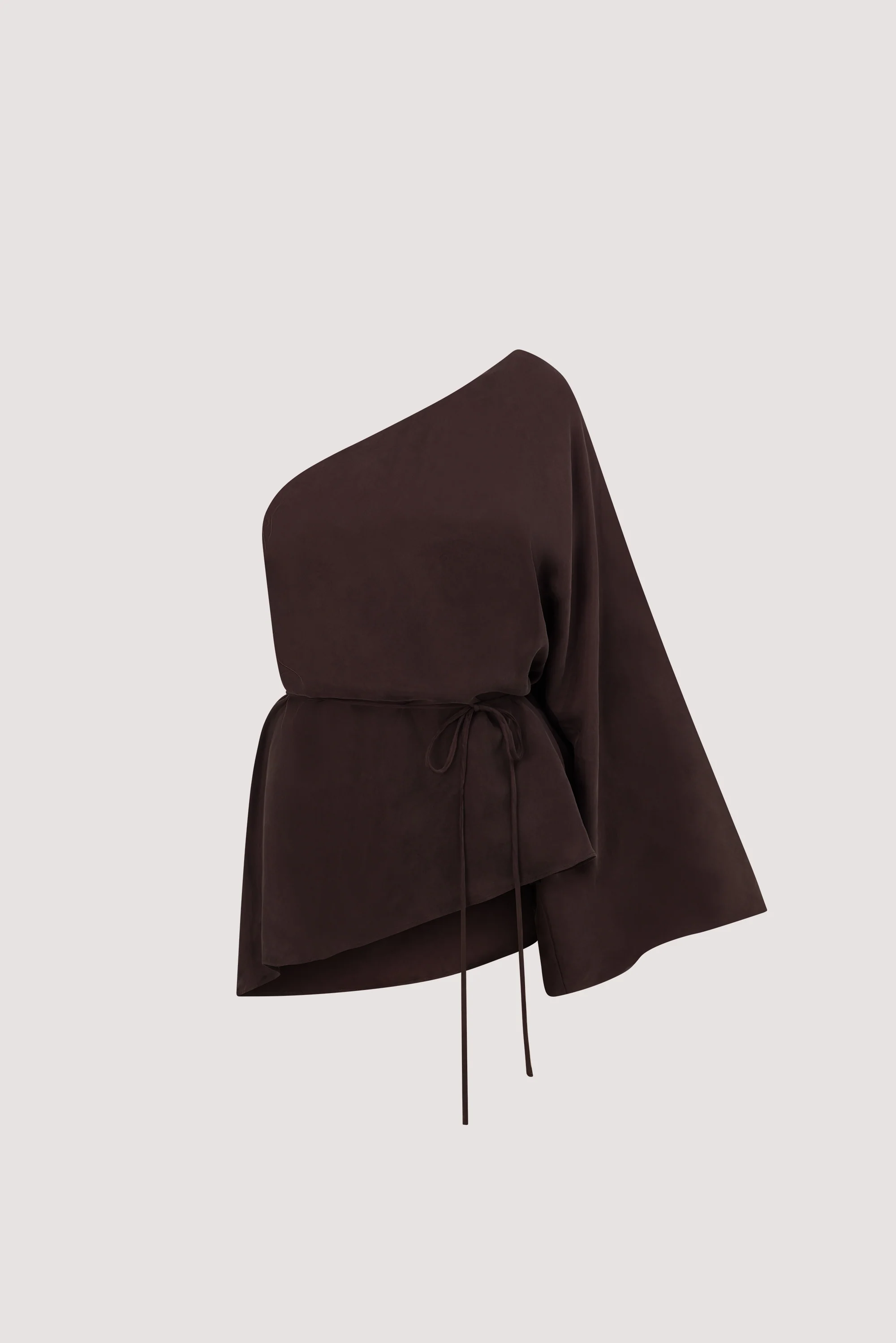RODEO PLUM CHOC CUPRO ASYM TOP - Image 6