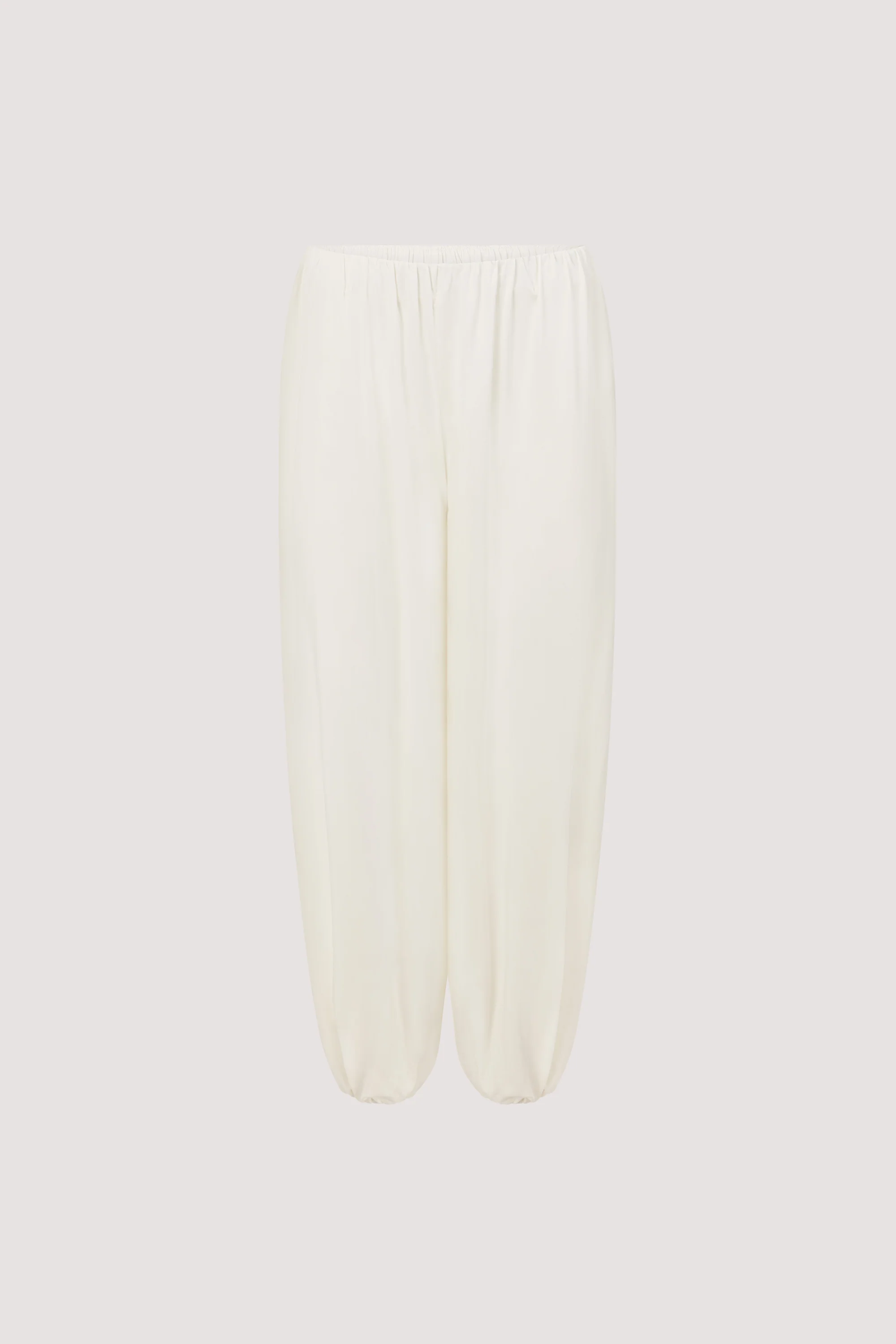 SHARI OFF WHITE MODAL BALLOON PANT - Image 6