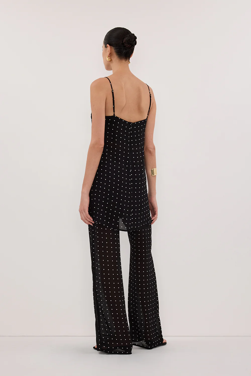 VANESSA BLACK SPOT PANT - Image 7