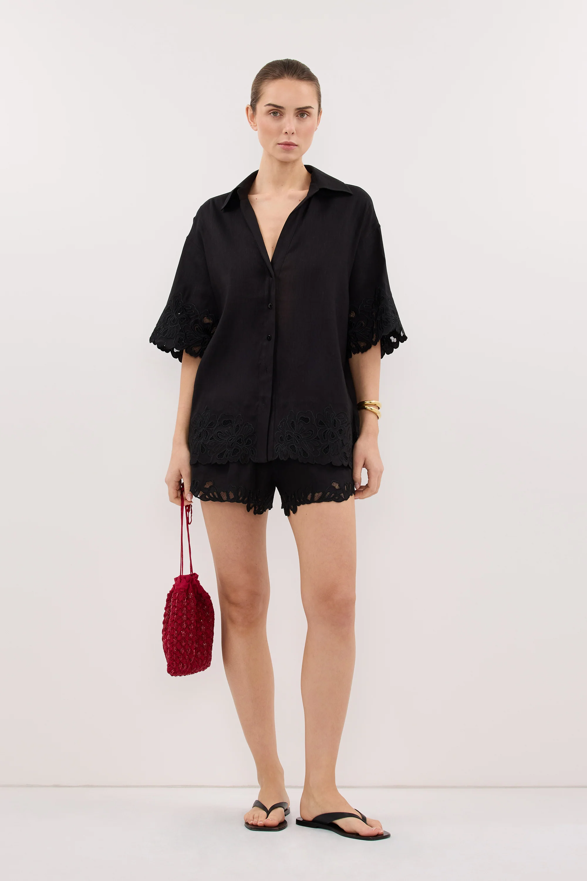 ZARIA BLACK SHIRT - Image 6